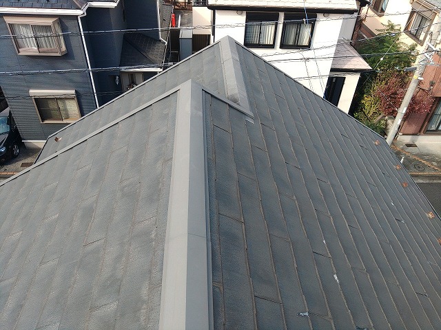 屋根カバー工事施工前のお写真