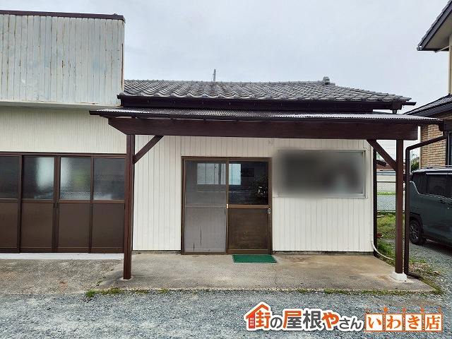 福島県いわき市　外壁塗装を行い綺麗な状態にした建物