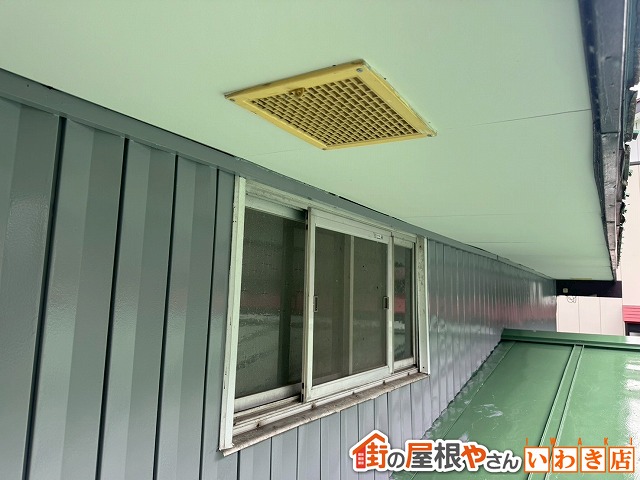 福島県須賀川市　外壁の塗装工事を行った状態