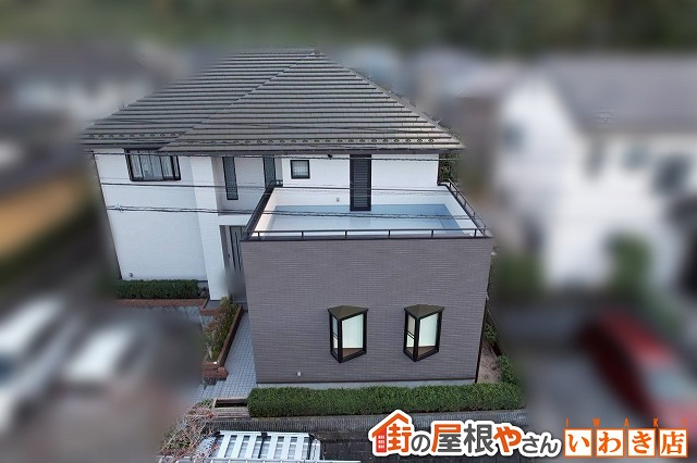 福島県南相馬市　外壁塗装を行い防水性を回復させてお家