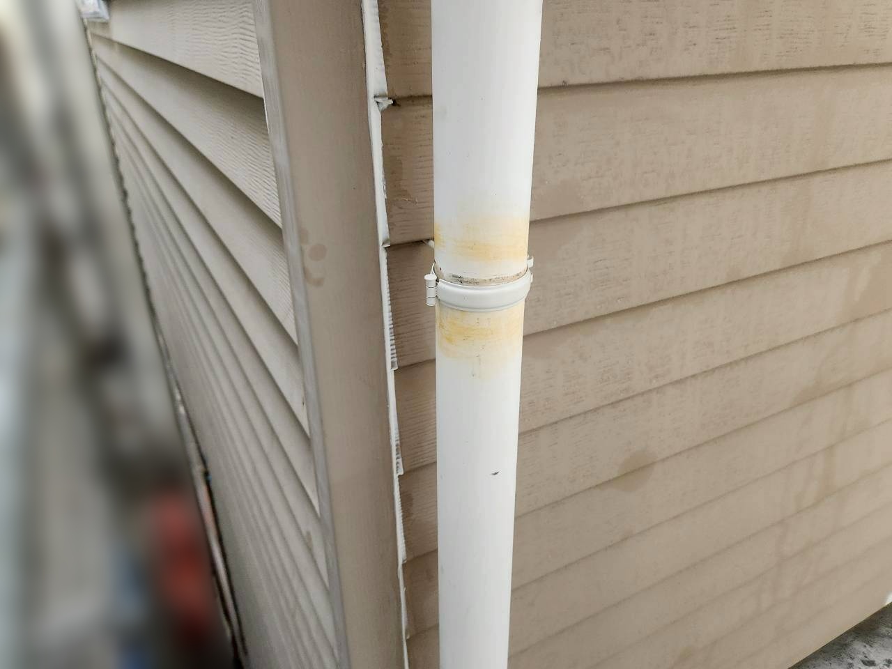 でんでんの交換により錆が解消された様子