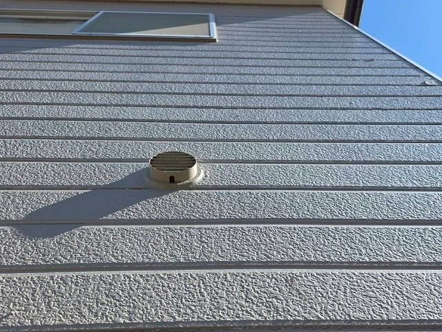 換気口に換気フードが無い様子