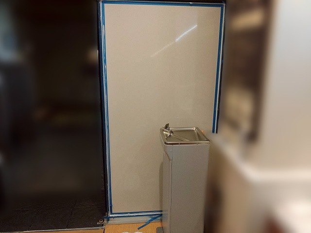 施工後の浴室と脱衣所を繋ぐ戸